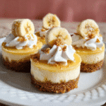 Irresistible Mini Banana Pudding Cheesecakes