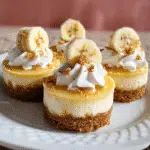 Irresistible Mini Banana Pudding Cheesecakes