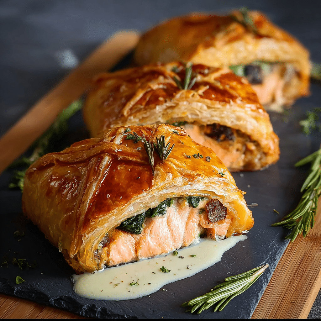 Salmon Wellington Recipe