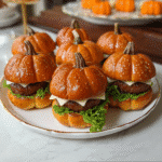 Pumpkin-Shaped Sliders