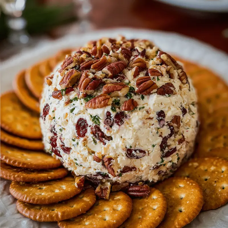 Cranberry Pecan Cheese Ball