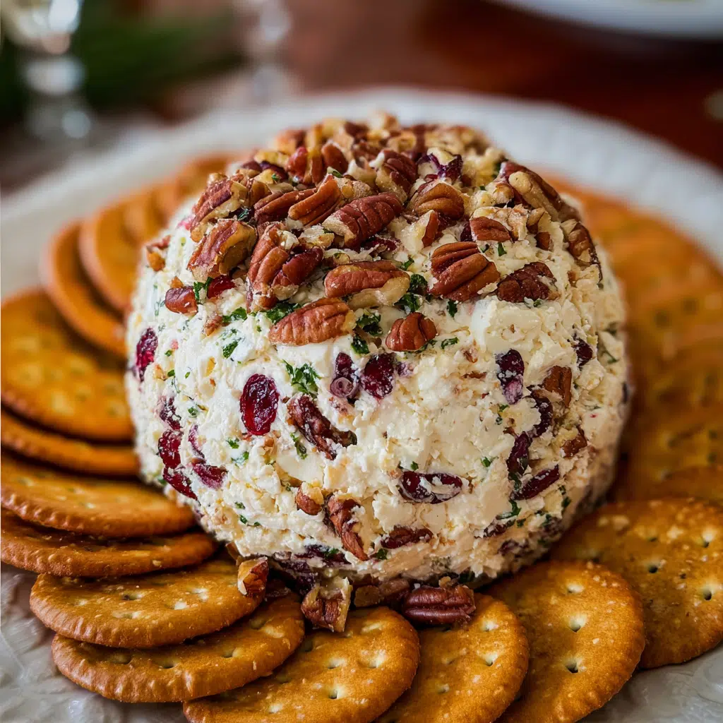 Cranberry Pecan Cheese Ball