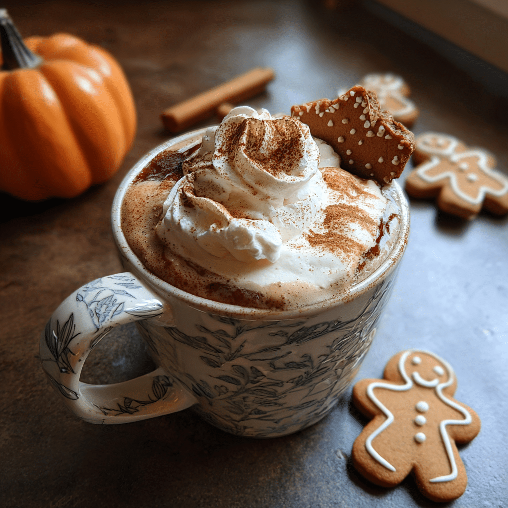 Gingerbread Hot Chocolate