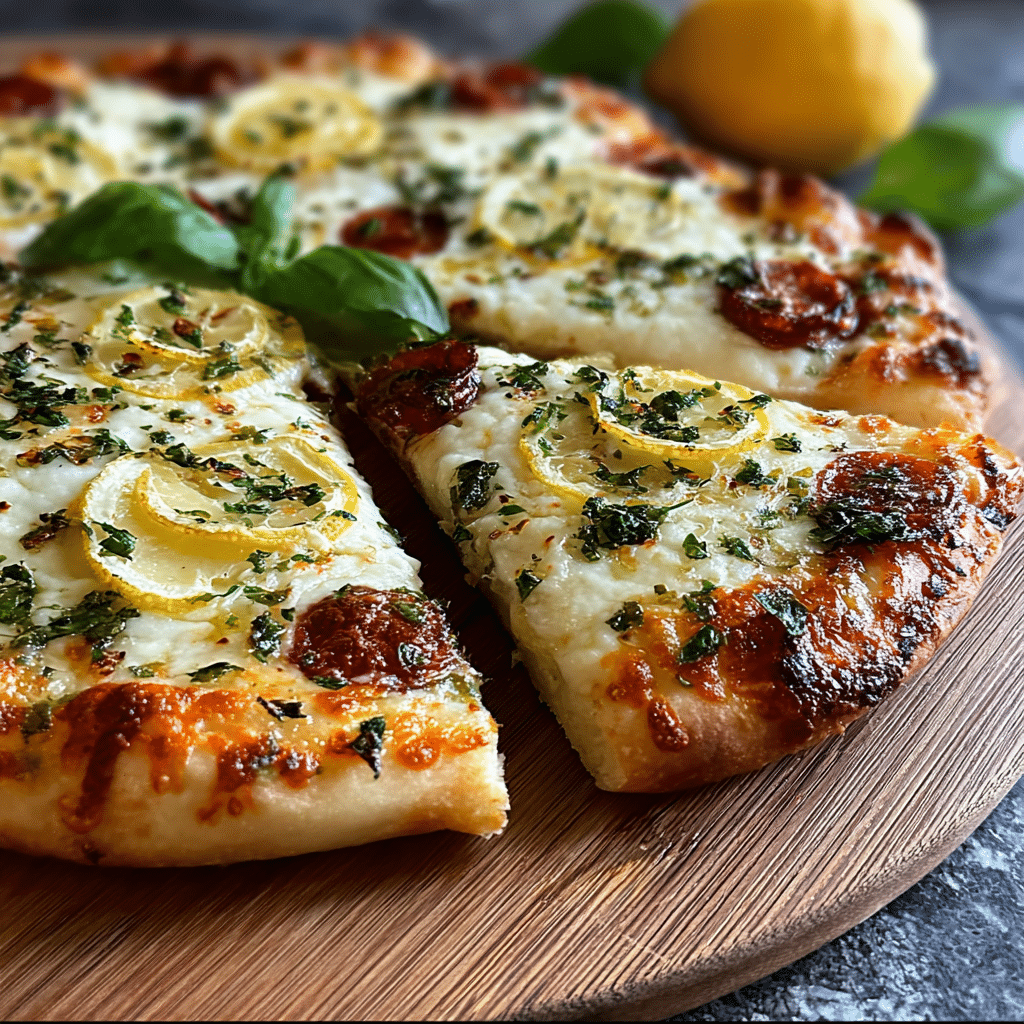Zesty Lemon Pizza