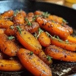Maple Glazed Carrots with Thyme