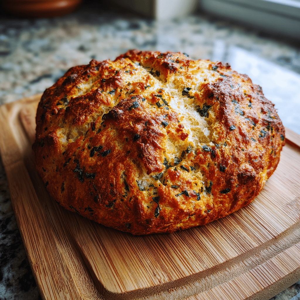 Cheddar and Herb Soda Bread