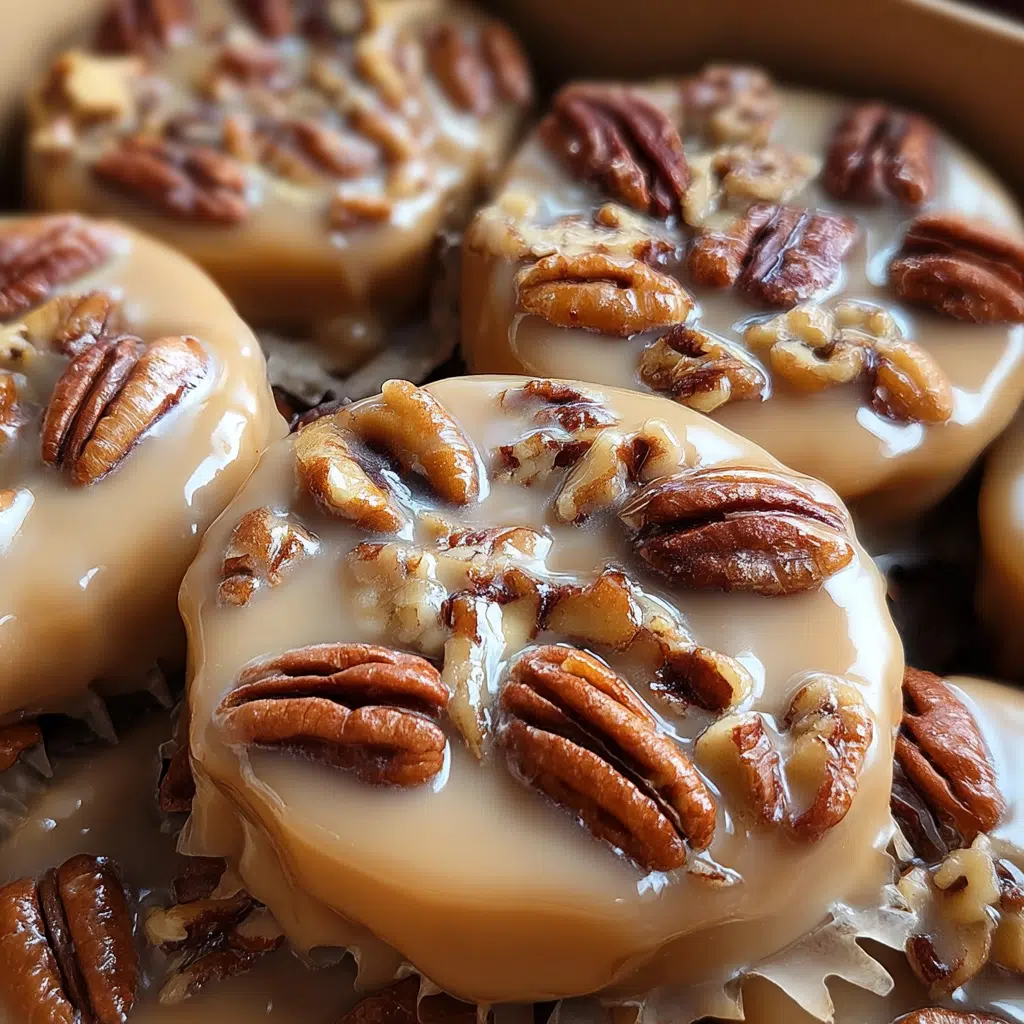 Vanilla Pecan Pralines