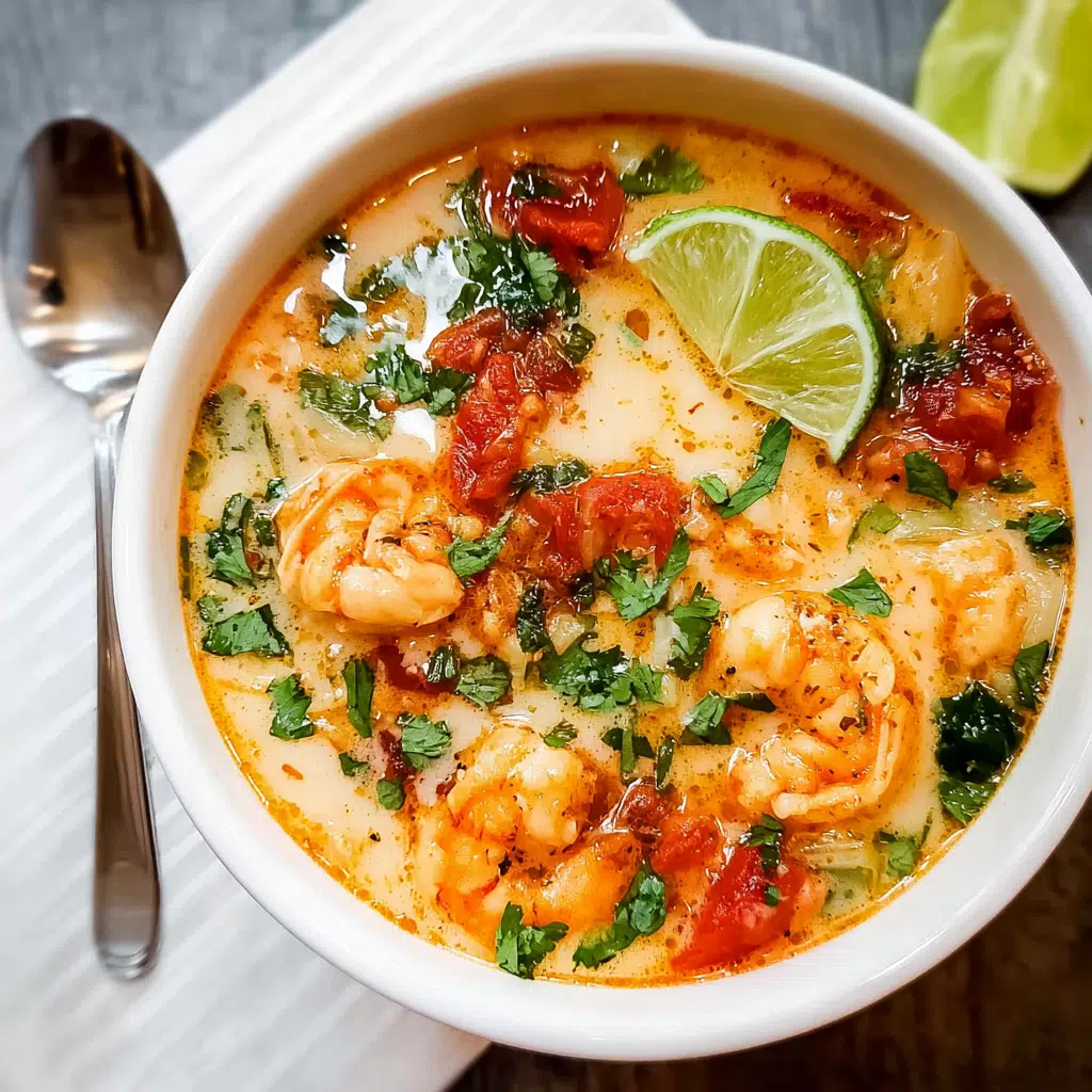 Coconut Soup and Shrimp