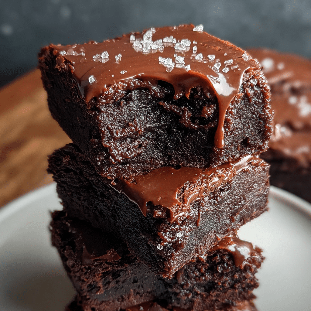 Chocolate Ganache Brownies