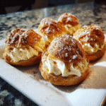 Eggnog Cream Puffs: How to Make Festive Holiday Treats