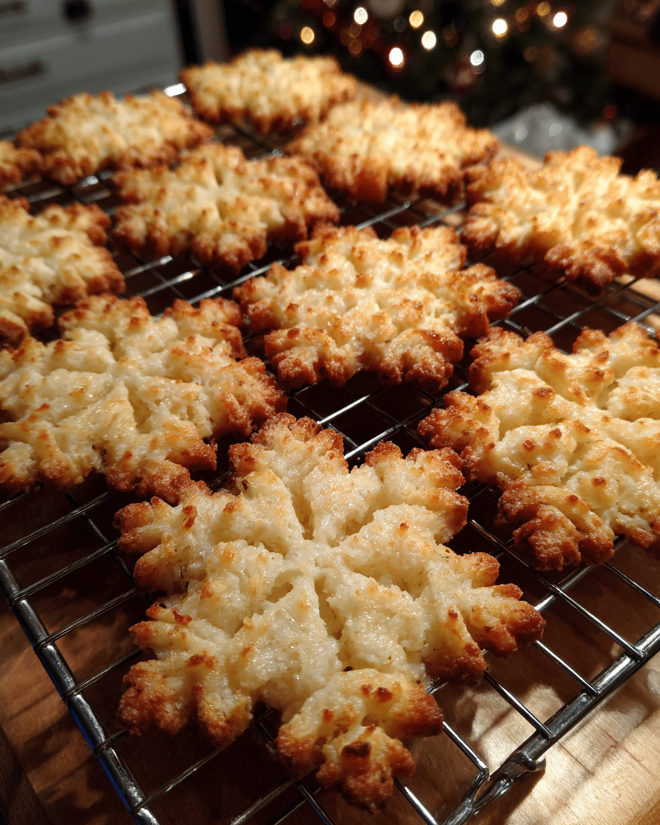 Rosemary Parmesan Snowflake Cookies: A Festive Flavor Twist!