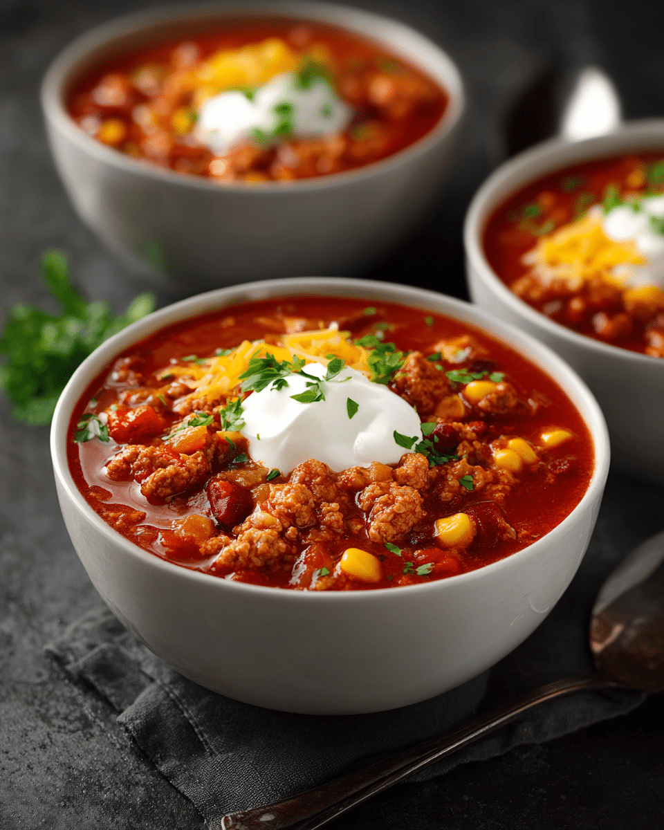 Healthy Crockpot Turkey Chili Recipe: Cozy Comfort in One Pot!