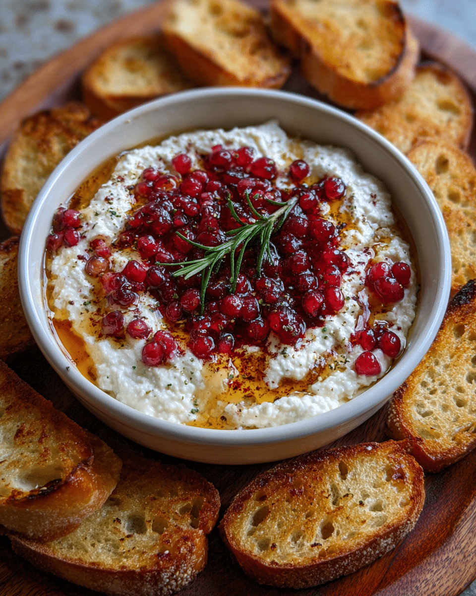 Cranberry Whipped Feta Dip: Drool-Worthy Holiday Appetizer