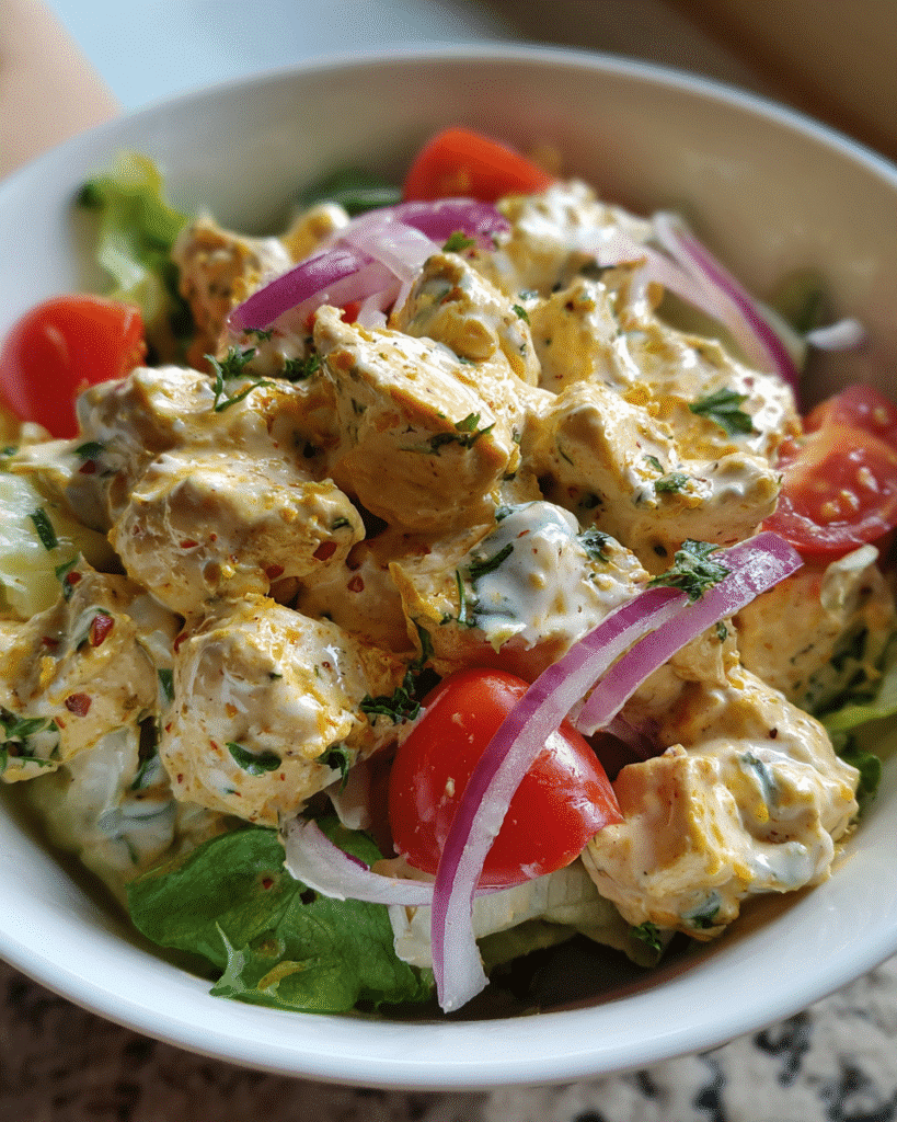 Greek Yogurt Curry Chicken Salad: Easy 15-Min Lunch Magic!