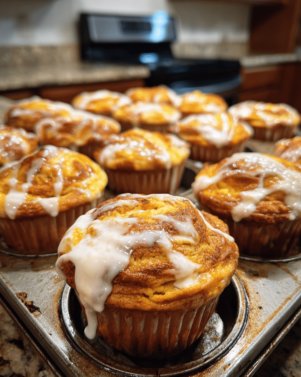Best Pumpkin Cream Cheese Swirl Muffins Youll Ever Bake