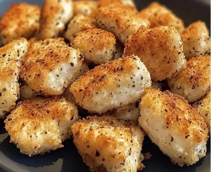 Air Fryer Ranch Crusted Chicken Bites