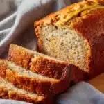 Homemade banana energy bites with oats and nuts on a wooden table