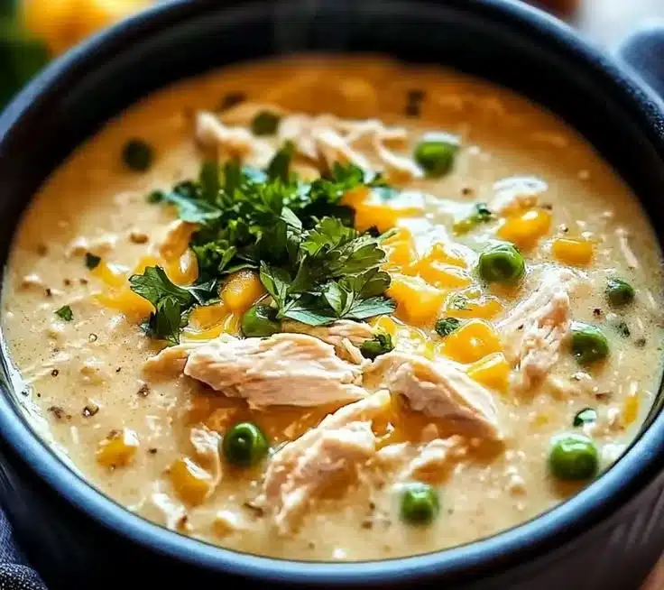 Creamy Keto White Chicken Chili That’s Unbelievably Satisfying