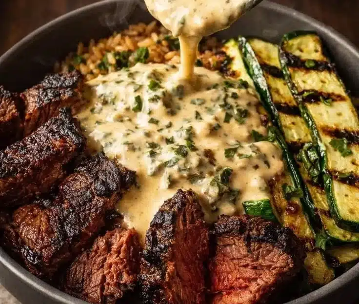 Grilled Steak Bowl Recipe