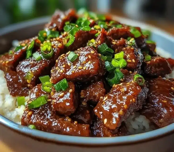 Irresistibly Tender Crockpot Mongolian Beef in No Time