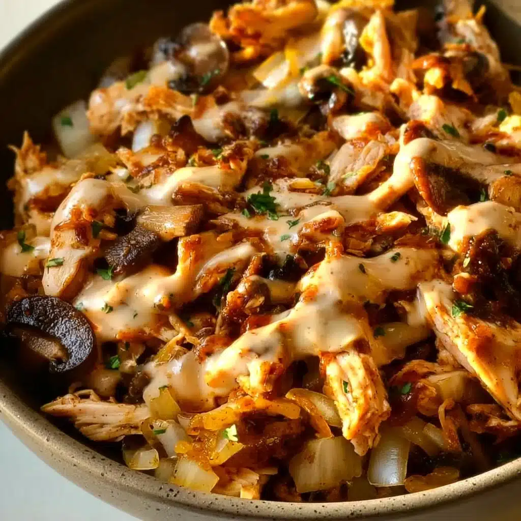 Low Carb BBQ Chicken Thighs garnished with herbs on a grill plate