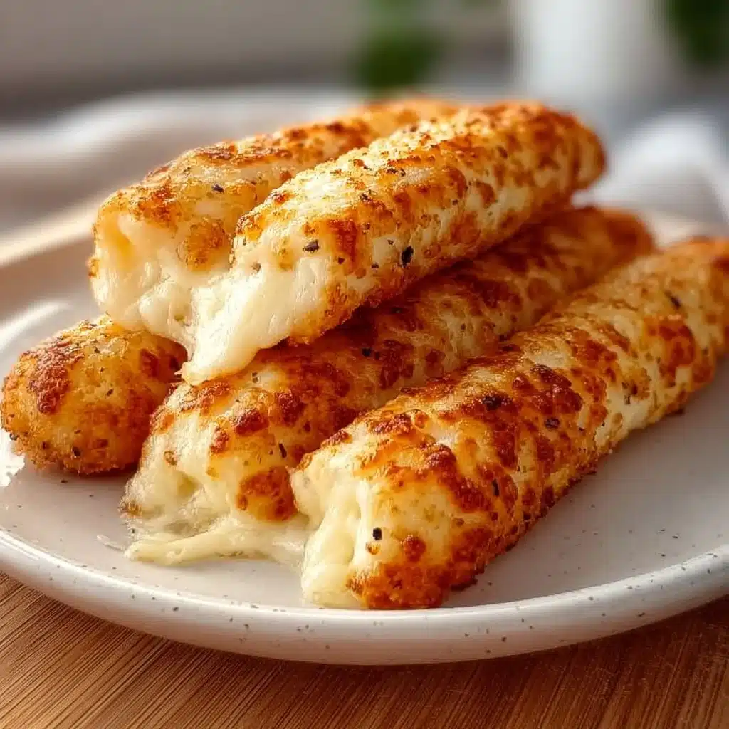 Delicious mozzarella cheese sticks served with marinara sauce