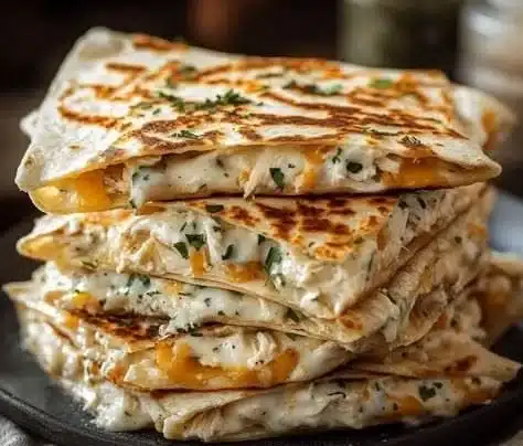 Satisfying Chicken Quesadilla