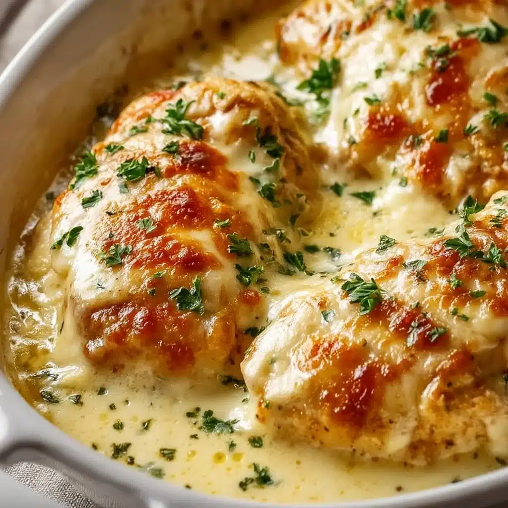 Slow cooker peanut chicken dish served with rice and vegetables.