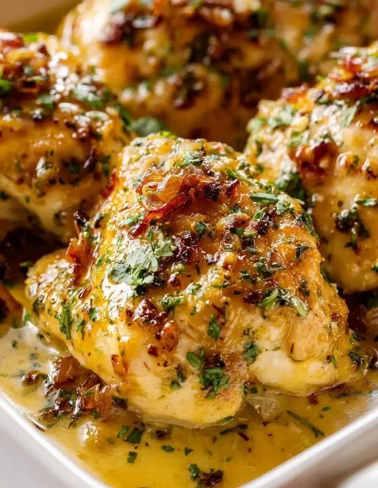 Baked Lemon Butter Chicken