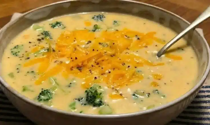 Best Broccoli Cheddar Soup