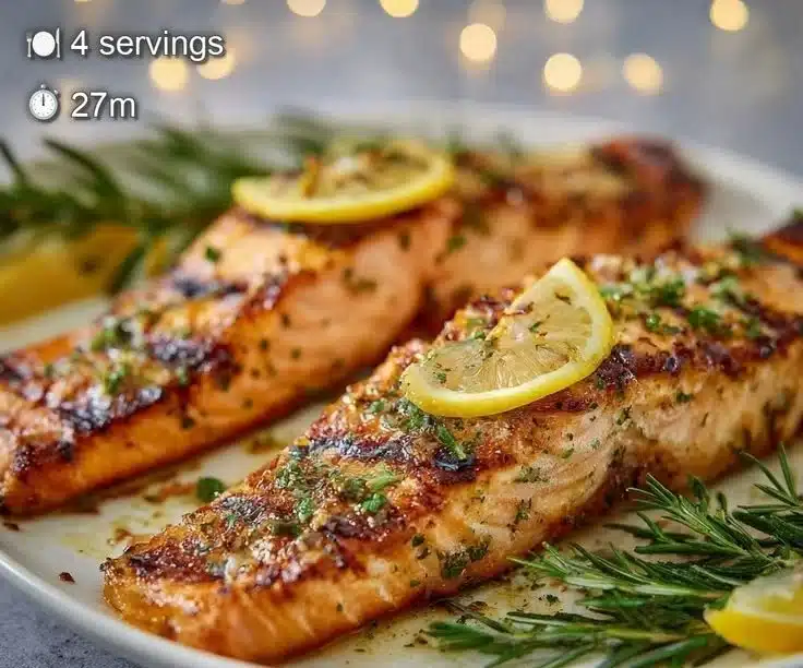 Best Lemon Grilled Salmon for Winter Meal