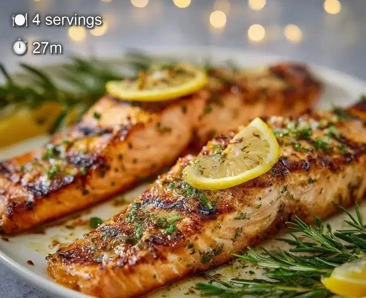 Best Lemon Grilled Salmon for Winter Meal