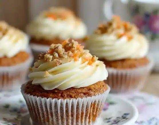 Carrot Cake Cupcakes Recipe