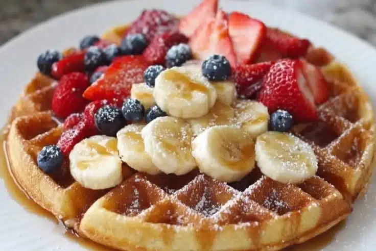 Easy Belgian Waffle Recipe