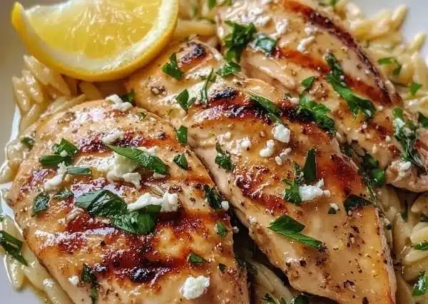 Greek Lemon Chicken and Orzo
