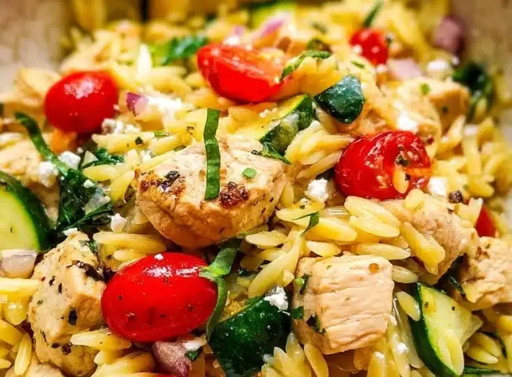 Greek Lemon Chicken and Orzo
