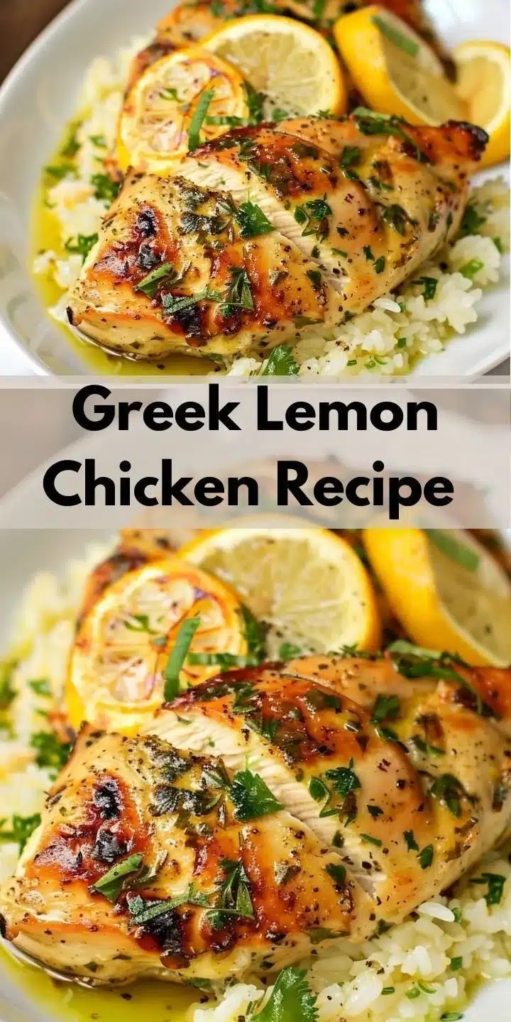 Greek Lemon Chicken Recipe