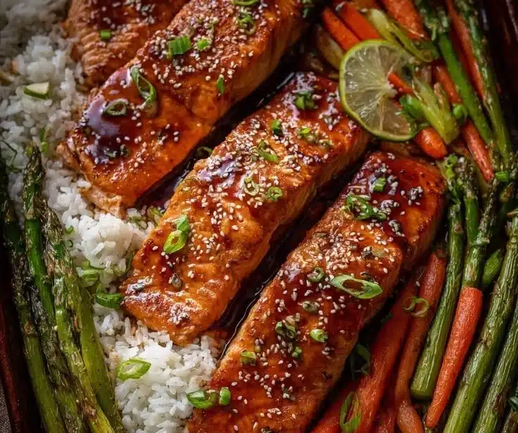 Sheet Pan Teriyaki Salmon