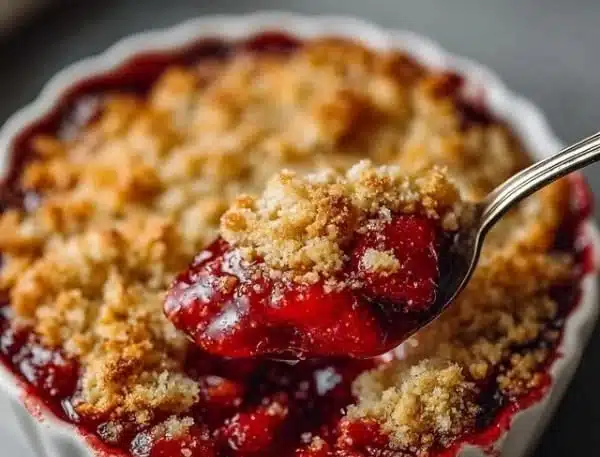 Strawberry Rhubarb Crisp